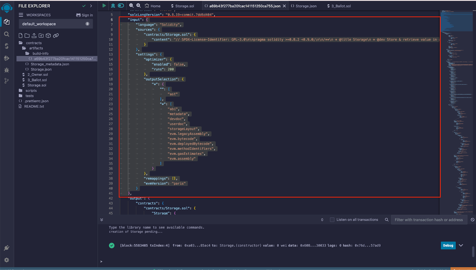 Input Block - Rootstock Testnet Explorer